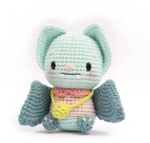GC Amigurumi Haakpakket Tori de Vleermuis 13 cm-2