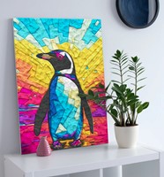 Splat Planet Clay Painting Pinguin 30 x 30 cm 350 gr-3