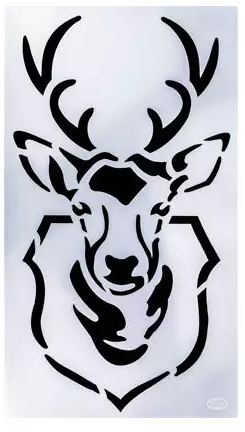 Viva Decor Sjabloon XXL Hert 65 x 35 cm 