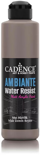 Cadence Ambiante Waterbestendige Matt Acrylverf 250 ml Mink + 10 gr Catalyst