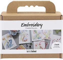 CC Mini-Hobby-Set Stickbilder in verschiedenen Farben