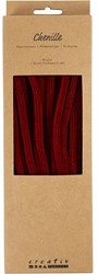 CC Chenilledraad Donkerrood 6mm x 30 cm 50 stuk