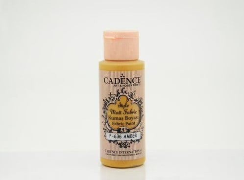 Cadence Style Mat Textielverf 59ml Amber