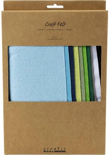 CC Hobbyvilt A4 Blauw en Groen Harmonie
