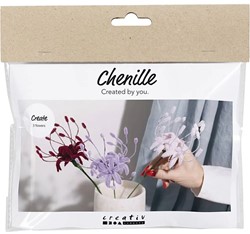 CC Mini hobbyset Bloemen van Chenilledraad Tijgerlelie