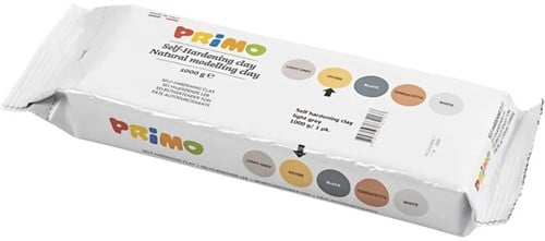Primo Luchtdrogende Klei 1000 gr Zwart