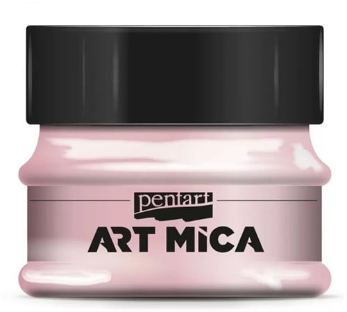 Pentart Art Mica Pigment Poeder Peach Rose 9gr