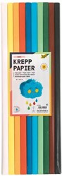 Folia Crepe Paper 200 x 50 cm 10 Colors