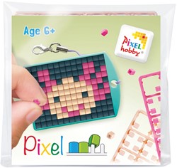 Pixelhobby Medaillon Set Axolotl Roze