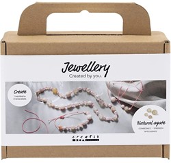 CC Mini Hobbyset Sieraden Halskettingen en Armband Roze