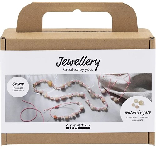 CC Mini Hobbyset Sieraden Halskettingen en Armband Roze