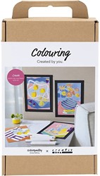 CC Hobbyset Colors Painting by Numbers markers