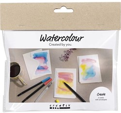 CC Mini Hobbyset Aquarel Kaarten en Enveloppen