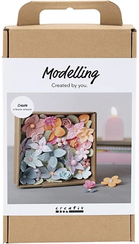 CC Hobbyset Boetseren Bloemen Pastelkleuren