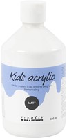 CC Kids Acrylverf Mat Wit 500 ml