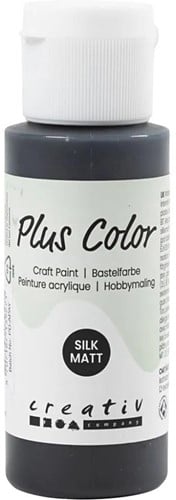Plus Color Acrylverf Zwart 60 ml