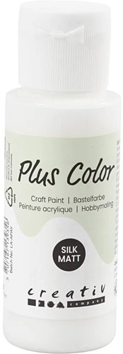 Plus Color Acrylic Paint White 60 ml