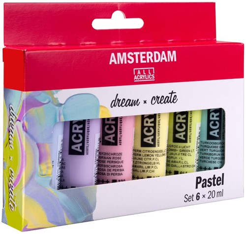 Royal Talens AAC Set 6x20ml Pastel