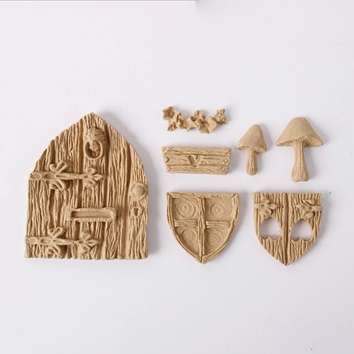 Pentart Elastic Wooden Fairy Tale Set 6 x 5 cm 7 pieces