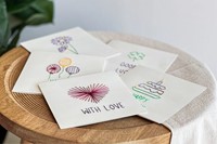 LC DIY pakket Borduurkaarten 5 stuks