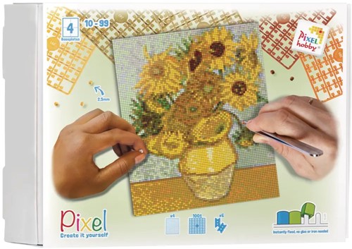 Pixelhobby Classic Zonnebloemen 20x25 cm