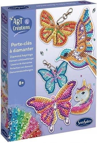 Art & Creations Sleutelhangers met Strass-Stenen