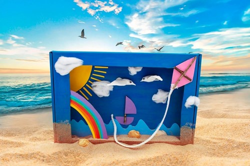 LC DIY Knutselpakket Natuur Strand