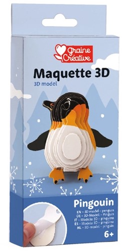GC Model Adhesive 3D Pinguin