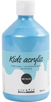 CC Kids Metallic Acrylverf Lichtblauw 500 ml
