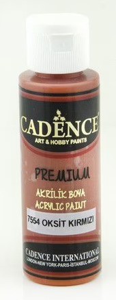 Cadence Premium Acrylverf Oxide Red 70 ml 7554