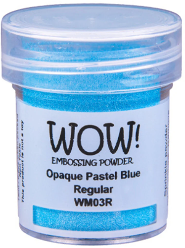 WOW! Embossing Powder Opaque Pastel Blue 15 ml