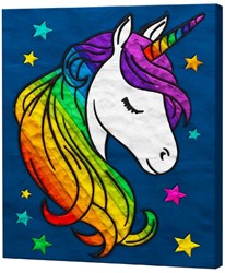 Splat Planet Knetbild „Einhorn“ 30 x 30 cm 350 g