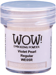 WOW! Embossingpoeder Violet Pearl Regular 15ml