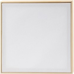 CC Gespannen canvas met lijst 30x30 cm 280 gr Wit