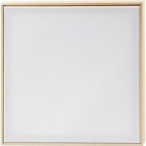 CC Gespannen canvas met lijst 30x30 cm 280 gr Wit