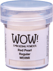 WOW! Embossing Powder Red Pearl Regular 15 ml