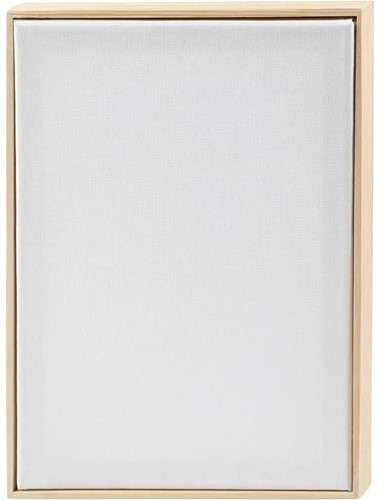 CC Gespannen canvas met lijst A4 21x29,7 cm 280 gr Wit