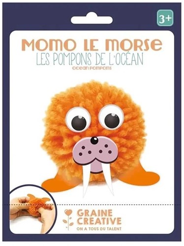 GC DIY pompom Set - Walrus
