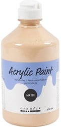 CC Kids Acrylverf Mat Zalmroze 500 ml