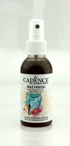 Cadence Fashion Spray Fabric Paint 100 ml Bruin