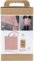 CC Hobbyset Embroidery Tote Bag Light Pink-2