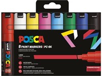 Uni Posca PC8K Basic Colors Set, 8-teilig