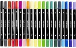 CC Textile Markers 20 pieces Standard colours