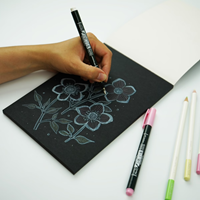Tombow Mixed Media Schwarzes Papier 250 gr-2