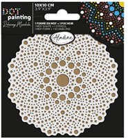 Aladine Duo Dot Painting Set Mandala 10cm 2