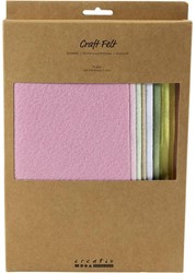 CC Hobbyvilt A4  Pastelkleuren 10 stuks