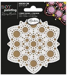 Aladine Duo Dot Painting Set Mandala 10 cm nr. 3