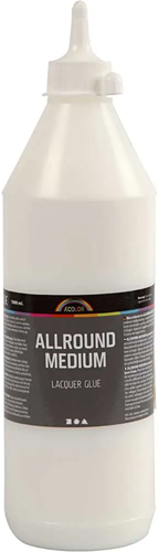 Cadence Ambiante Waterbestendige Matt Acrylverf 250 ml Antique White + 10 gr Catalyst