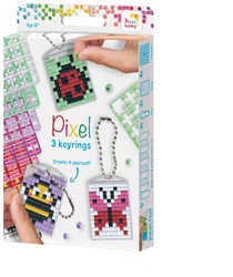 Pixelhobby Insekten-Medaillon-Set (3-teilig)