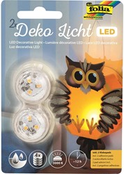 Folia LED 2x Decorative Light incl. 4 batteries